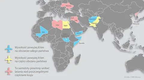 Planujesz lot? Sprawdź, których tras lepiej unikać