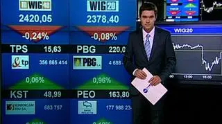 WIG20 rozpoczął sesję nad kreską, jednak po mniej optymistycznych danych niż spodziewane z amerykańskiej gospodarki, indeks największych spółek na GPW zareagował spadkami. Do końca dnia WIG20 obrabiał sukcesywnie straty, by w końcu zakończyć sesję na niedużym minusie -0.08%