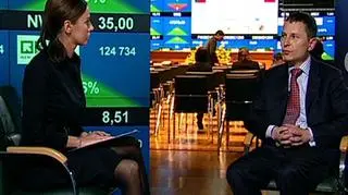 New World Resources nie zmieni ceny zaoferowanej za akcje Bogdanki. Jak mówi w wywiadzie dla TVN CNBC dyrektor finansowy NWR, 100 złotych 75 groszy za akcję, które NWR oferuje za jeden papier Bogdanki, to dobra cena oparta o analizę fundamentalną kopalni. Gościem Agaty Biały był dyrektor finansowy NWR Marek Jelinek.