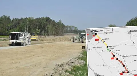 Odcinek drogi S17 Garwolin - Kurów podzielony został na cztery zadania, które realizuje trzech wykonawców