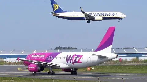 Tanie linie Ryanair oraz Wizz Air zdominowały rynek lotniczy 