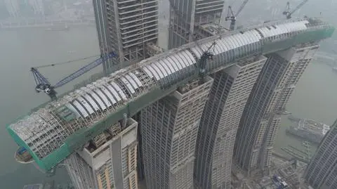 W Chinach powstały wieżowce Raffles City Chongqing