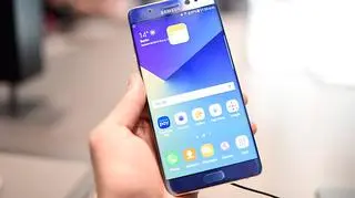 Samsung galaxy Note 7 ma problemy z bateriami