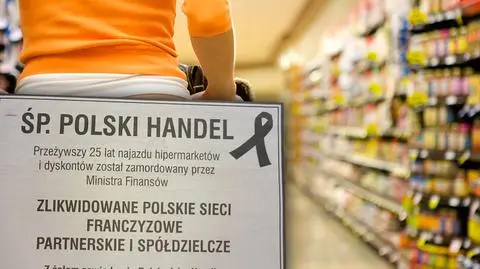 Polscy drobni przedsiębiorcy ogłosili śmierć handlu