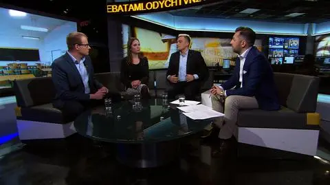 Debata młodych w TVN24 BiS o reformie edukacji