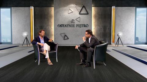 Mariusz Czerkawski gościem programu "Ostatnie piętro"
