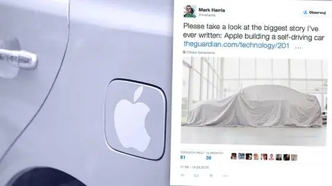 Apple chciał testować samoprowadzące się auto. Wyciekły dokumenty