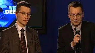 Szczególne czasy - czasy kryzysu gospodarczego - wymagają śmiałego przywództwa i szybkich, zdecydowanych decyzji. Zapraszamy na Wielką Debatę zorganizowaną przez Forum Obywatelskiego Rozwoju, Wall Street Journal Polska i TVN CNBC Biznes tytułem "Kryzys. Jak głęboki, jak długi. Co robić". Gośćmi drugiej części byli Janusz Jankowiak główny ekonomista Polskiej Rady Biznesu oraz Wiktor Wojciechowski starszy ekonomista Forum Obywatelskiego Rozwoju. Dodatkowo zapraszamy na specjalne podsumowanie Wielkiej Debaty przygotowane przez profesora Leszka Balcerowicza.