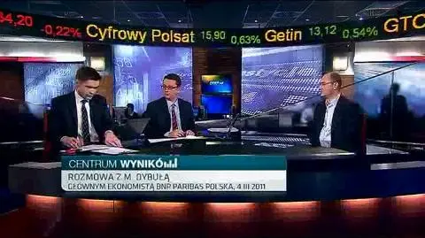Polska podtrzymuje, że ograniczy do 3 procent PKB deficyt sektora finansów publicznych w 2012 roku. Czy Europejski Bank Centralny w najbliższym czasie podniesie stopy procentowe i jaki może mieć to wpływ na polską politykę? - zastanawia się główny ekonomista BNP Paribas Polska Michał Dybuła.