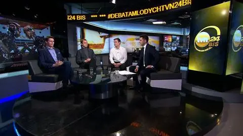 Czy roboty zabiorą pracę ludziom? Debata Młodych w TVN24 BiS