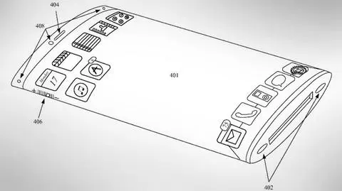 Apple opatentował zakrzywiony ekran