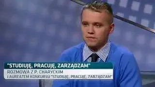 Idzie młodość - Paweł Charycki, 24-letni student zwyciężył w konkursie "Studiuję, pracuję, zarządzam", którego patronem medialnym jest TVN CNBC. Jego pomysł na biznes to 24-godzinna wulkanizacja z dojazdem do klienta. Więcej o swoim biznesie Paweł Charycki opowiedział w programie Blajer Mówi Biznes.