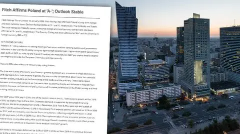 Rating Polski. Dyrektor Fitch o ocenie naszego kraju
