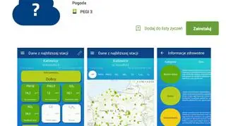 Aplikacja "Jakość powietrza w Polsce"
