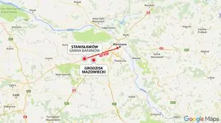 Centralny Port Komunikacyjny ma powstać w gminie Baranów