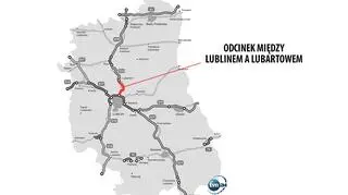 Drogą między Lublinem a Lubartowem porusza się od 20 do 25 tys. pojazdów na dobę