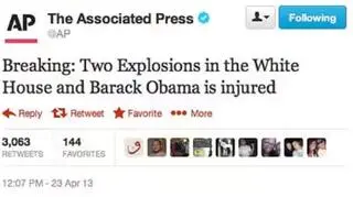 Fałszywa wiadomość o zamachu w Białym Domu