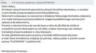 Fałszywy e-mail