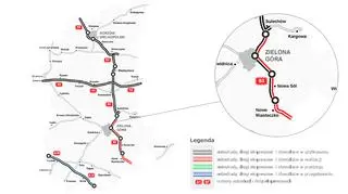 Inwestycja między Sulechowem a Zieloną Górą została podzielona na dwa etapy