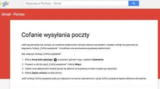 Krótka instrukcja od Google