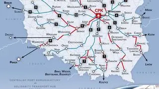 Linie kolejowe do obsługi CPK