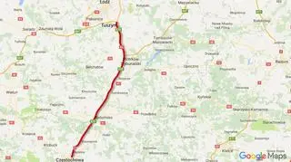 Ostatni fragment autostrady A1