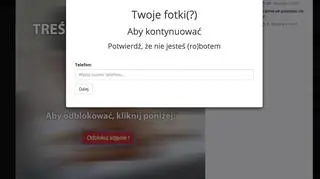 Oszuści próbują wykraść numer telefonu
