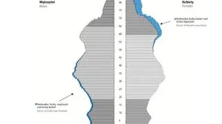 Piramida ludności w Polsce