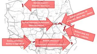 Plan inwestycji drogowych - część 1 
