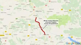 Planowana inwestycja przewiduje budowę ponad 16-kilometrowego odcinka drogi dwujezdniowej wraz z czterema węzłami