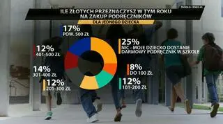 Planowane wydatki na podręczniki szkolne