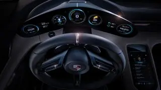 Porsche Mission E dashboard