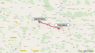 Prace obejmują odcinek drogi o długości 15 kilometrów