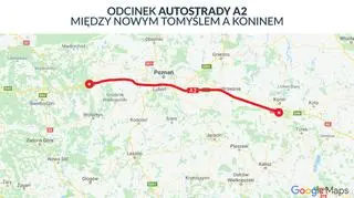 Samochody osobowe i motocykle zapłacą za przejazd tym odcinkiem 60 złotych