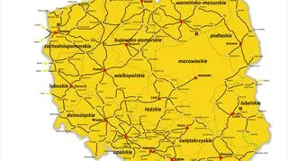 Sieć połączeń w 2017 roku