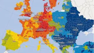 Siła nabywcza dla Europy w 2017 roku