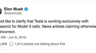 Sprostowanie Elona Muska