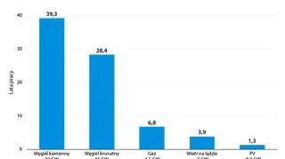 Średni wiek instalacji energetycznych w Polsce