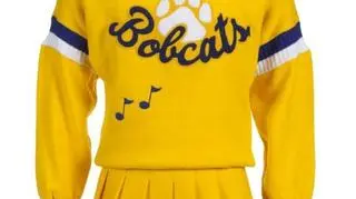 Strój cheerleaderki, za którą przebrał się Kurt Cobain