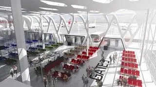 Tak na wizualizacjach wygląda lotnisko pod Kielcami 