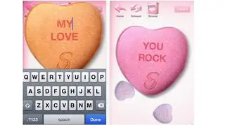 Tak wygląda aplikacja Sweetharts 