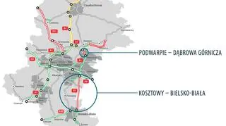 Trzy fragmenty S1 skierowane do realizacji