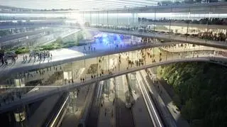 Wizja brytyjskiej firmy Zaha Hadid Architects - druga koncepcja