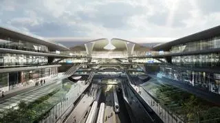 Wizja brytyjskiej firmy Zaha Hadid Architects - pierwsza koncepcja