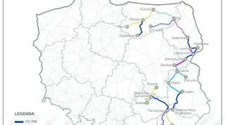 Wybrane inwestycje w Magistrali Wschodniej