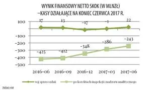 Wynik finansowy netto SKOK