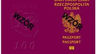 Wzór okładki nowego paszportu