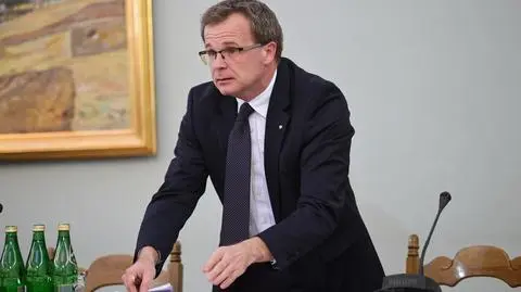 Wiceminister finansów Ludwik Kotecki przed komisją do spraw VAT