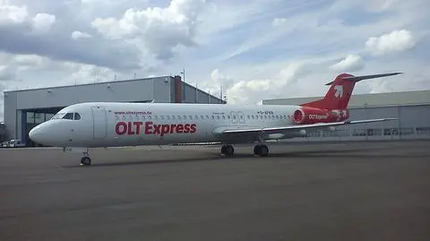 Fokker 100 linii OLT Express Germany