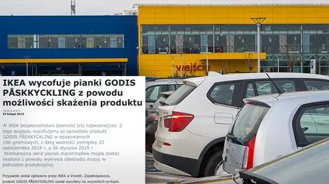 Ikea wycofuje ze sprzedaży pianki Godis Paskkyckling